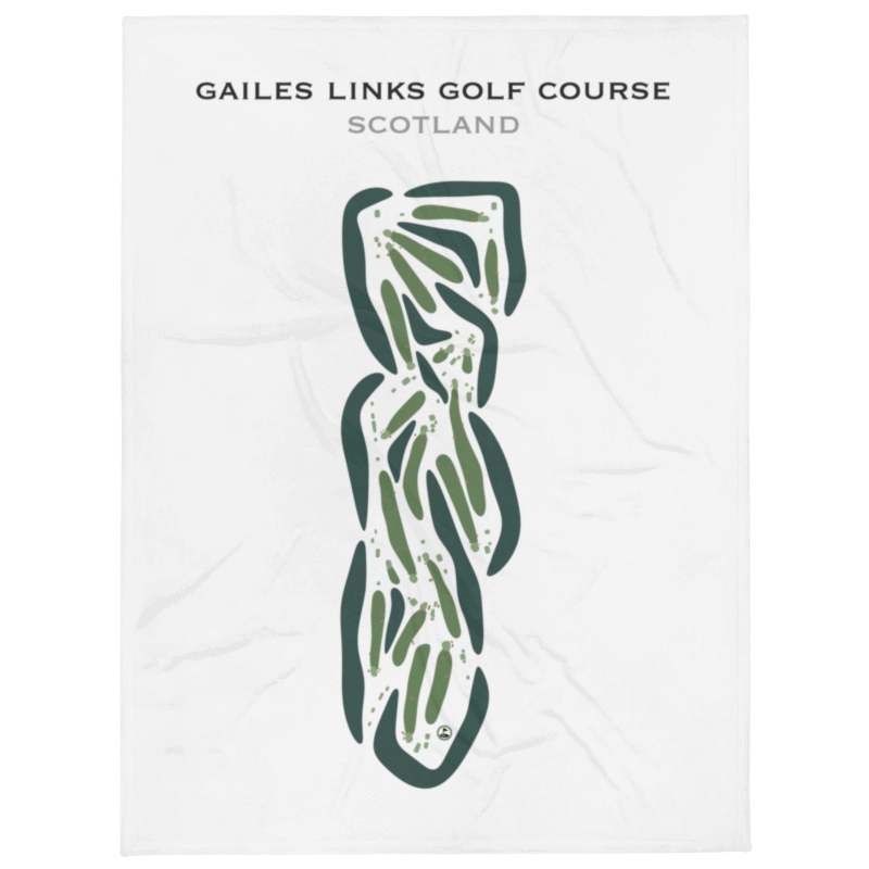 Gailes Links Golf Course, Scotland - Printed Golf Courses