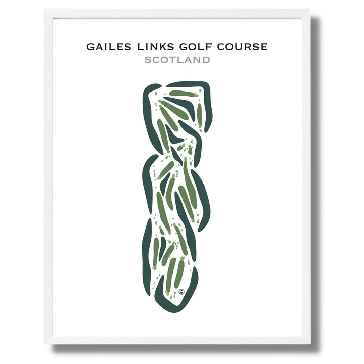Gailes Links Golf Course, Scotland - Printed Golf Courses