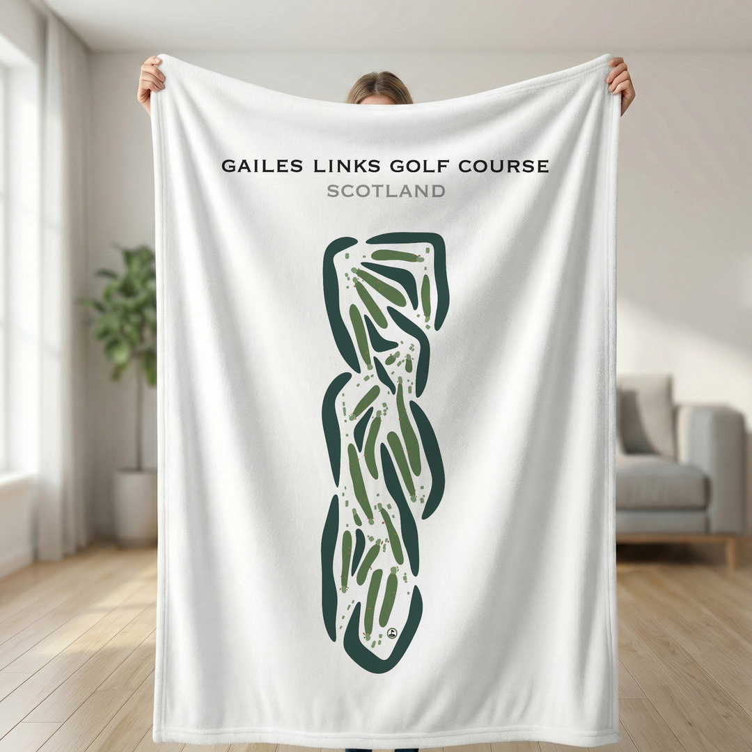 Gailes Links Golf Course, United Kingdom - Printed Golf Courses