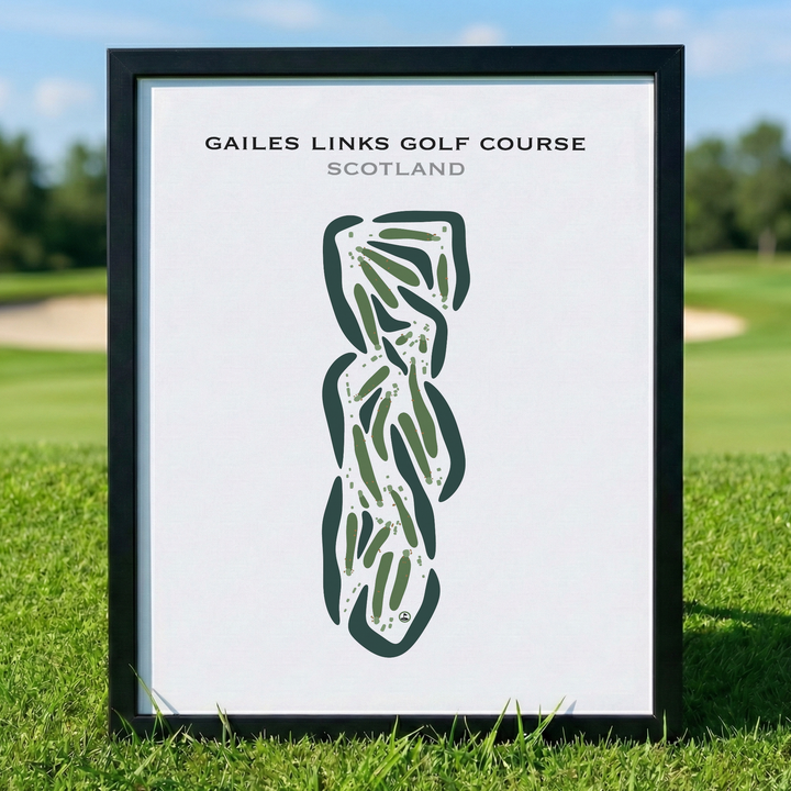 Gailes Links Golf Course, United Kingdom - Printed Golf Courses