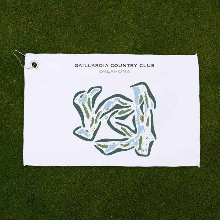 Gaillardia Country Club, Oklahoma - Printed Golf Courses