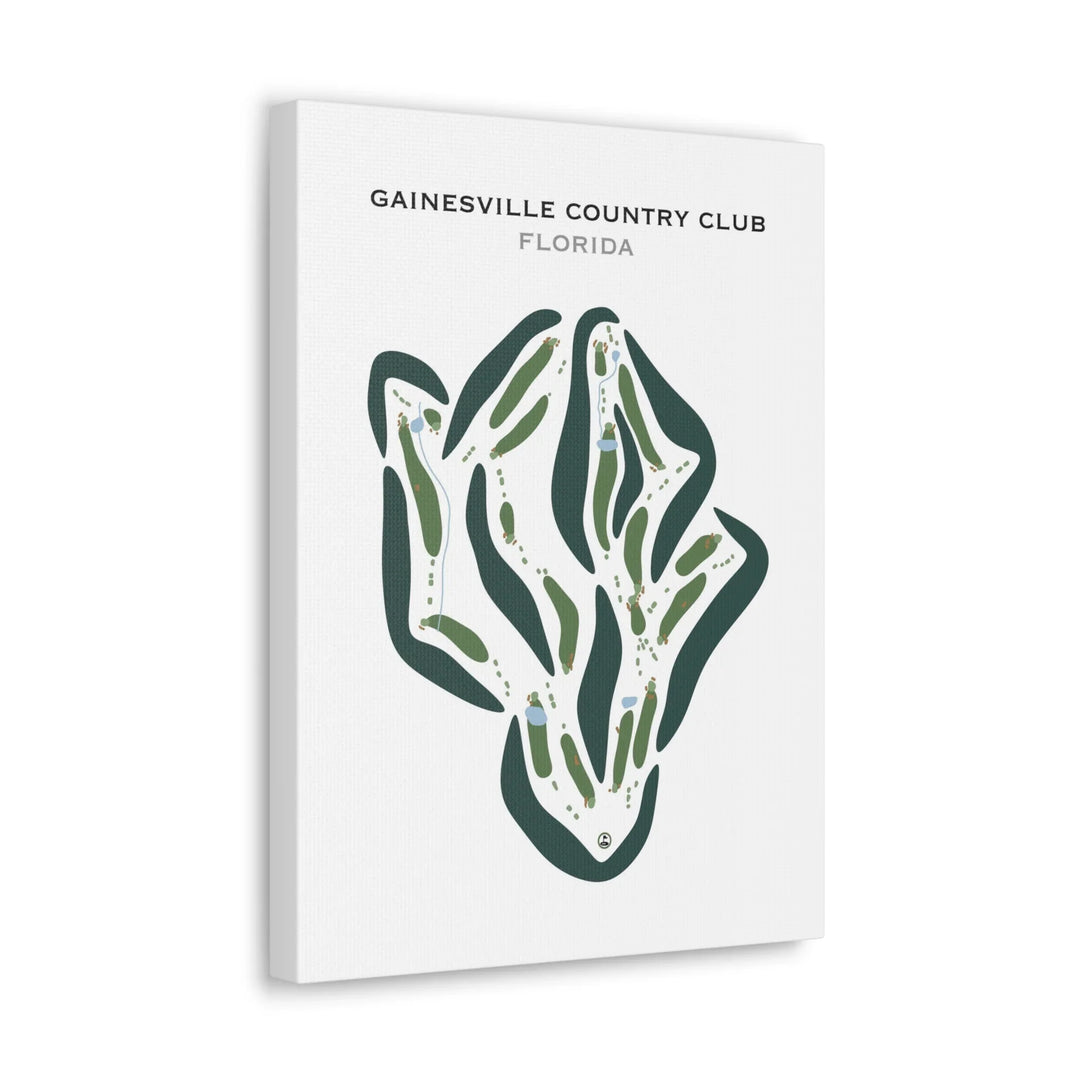 Gainesville Country Club, Florida - Printed Golf Courses