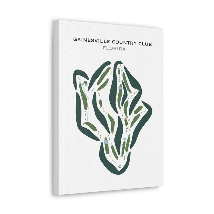 Gainesville Country Club, Florida - Printed Golf Courses