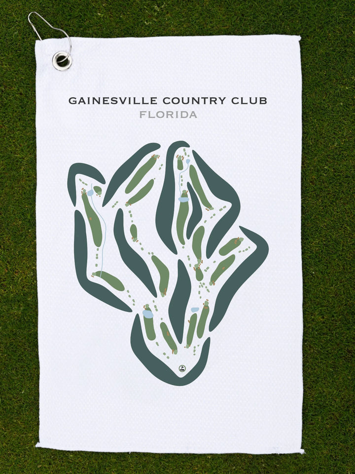 Gainesville Country Club, Florida - Printed Golf Courses