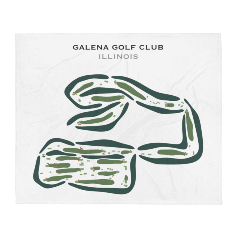 Galena Golf Club, Illinois - Printed Golf Courses