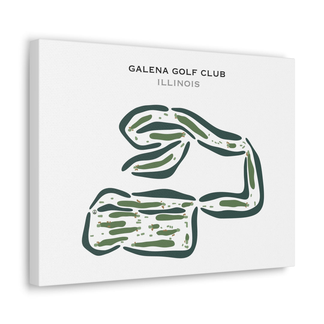 Galena Golf Club, Illinois - Printed Golf Courses