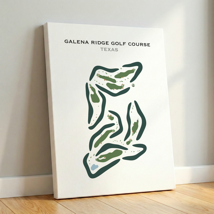 Galena Ridge Golf Course, Idaho - Printed Golf Courses