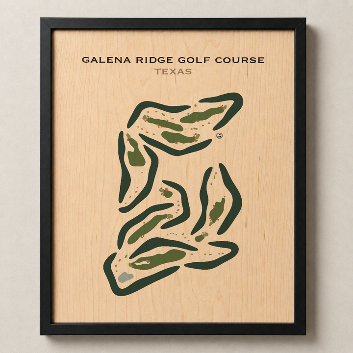 Galena Ridge Golf Course, Idaho - Printed Golf Courses