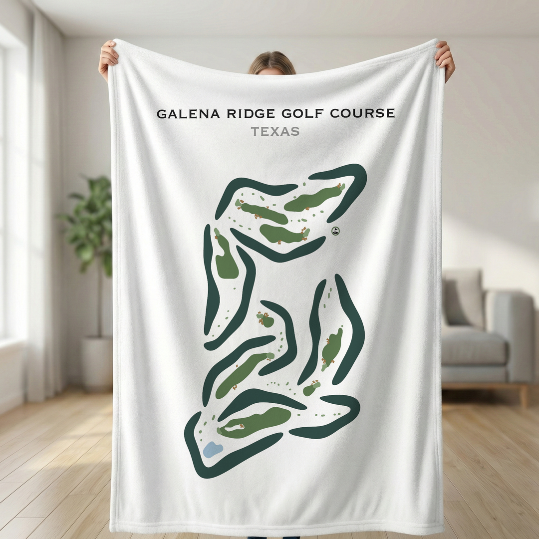 Galena Ridge Golf Course, Idaho - Printed Golf Courses
