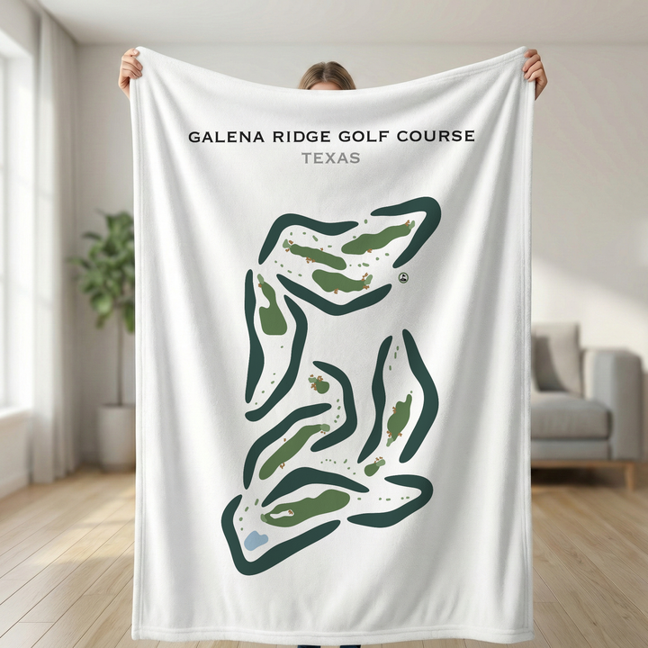 Galena Ridge Golf Course, Idaho - Printed Golf Courses