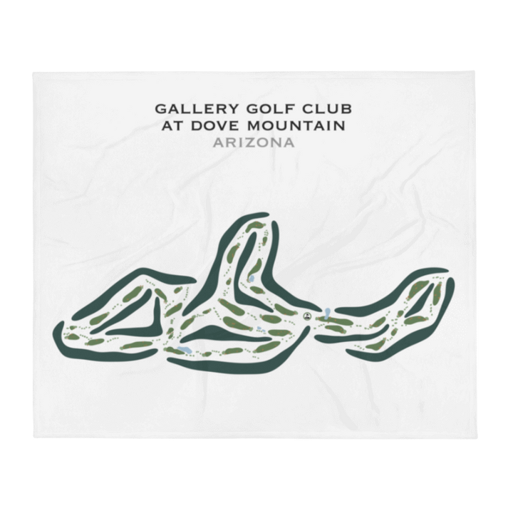 The Gallery Golf Club at Dove Mountain, Arizona - Printed Golf Courses