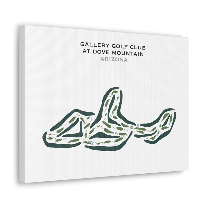 The Gallery Golf Club at Dove Mountain, Arizona - Printed Golf Courses