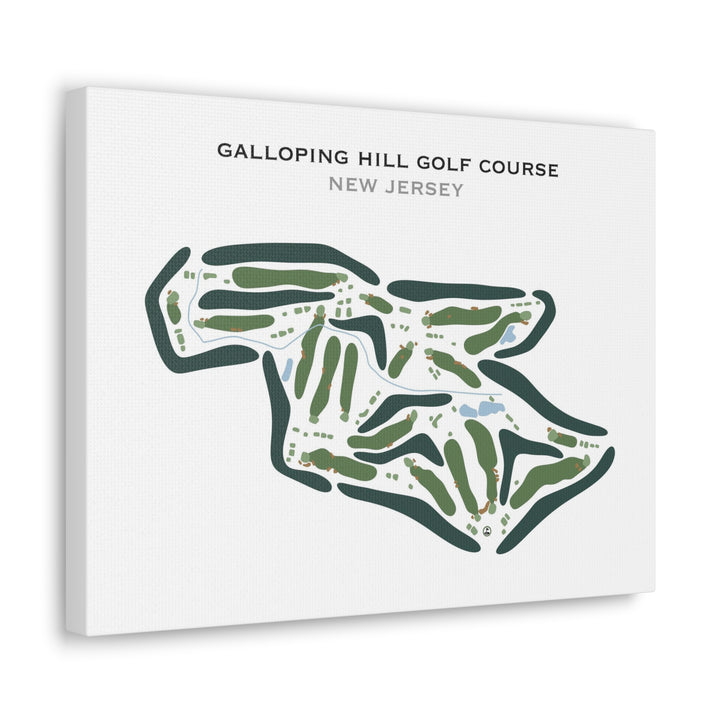 Galloping Hill Golf Course, New Jersey - Printed Golf Courses