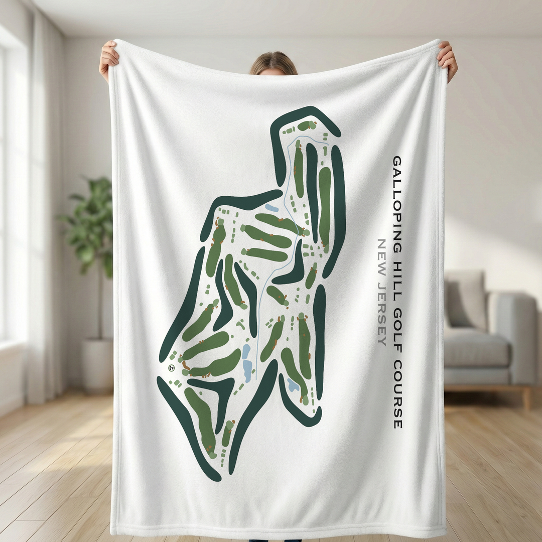 Galloping Hill Golf Course, New Jersey - Printed Golf Courses