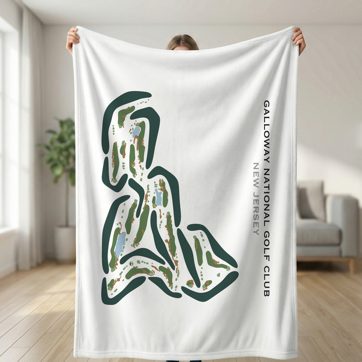 Galloway National Golf Club, New Jersey - Printed Golf Courses