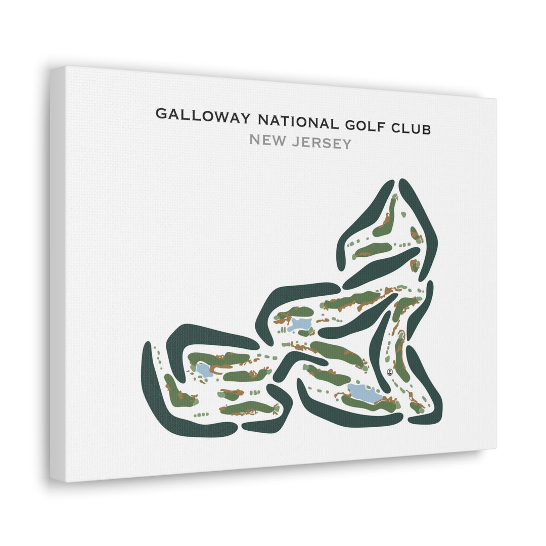 Galloway National Golf Club, New Jersey - Printed Golf Courses
