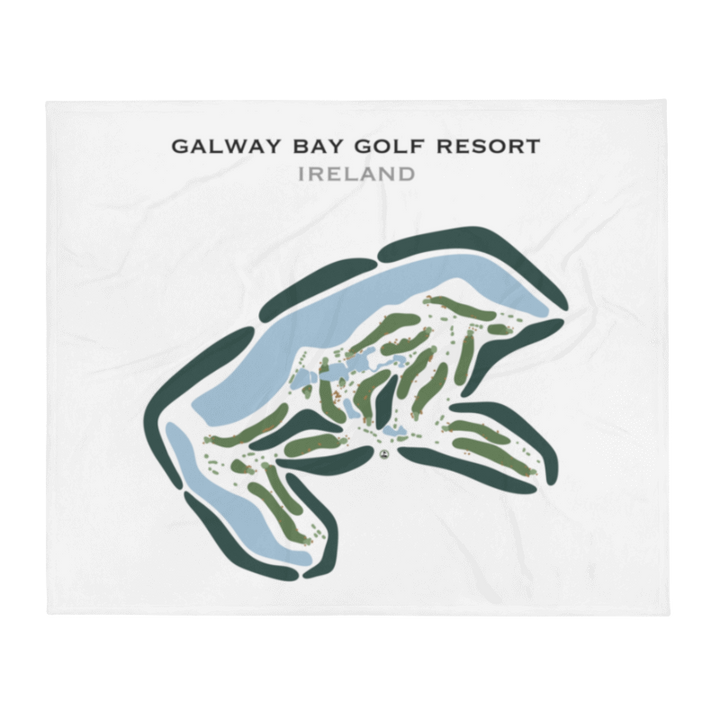 Galway Bay Golf Resort, Ireland - Printed Golf Courses