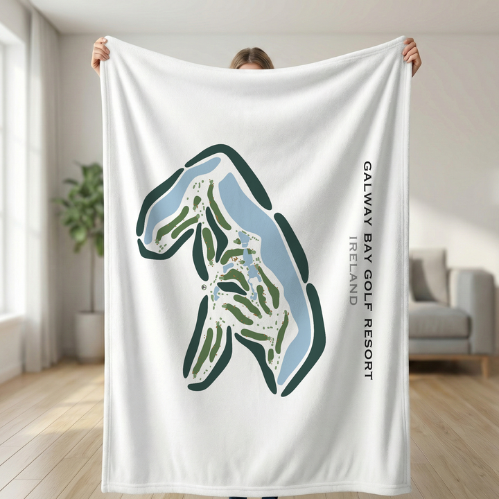 Galway Bay Golf Resort, Ireland - Printed Golf Courses