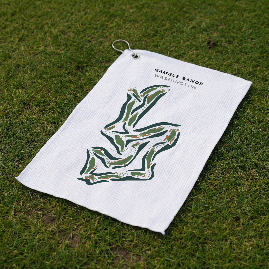 Gamble Sands, Washington - Printed Golf Courses