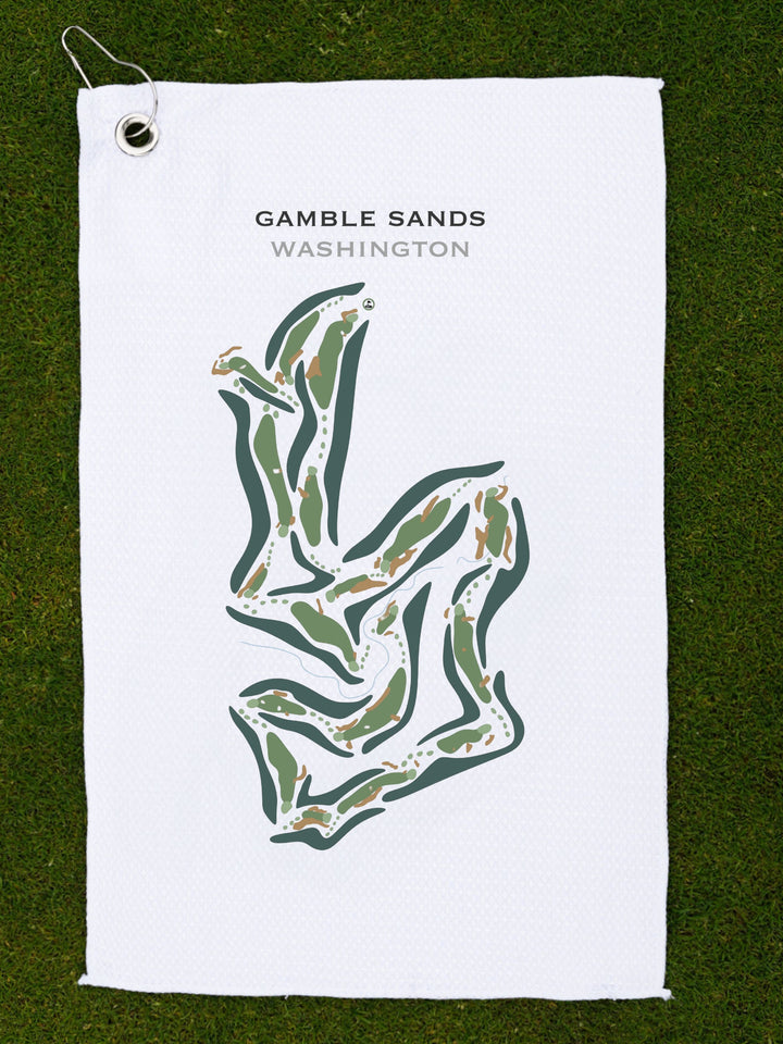 Gamble Sands, Washington - Printed Golf Courses