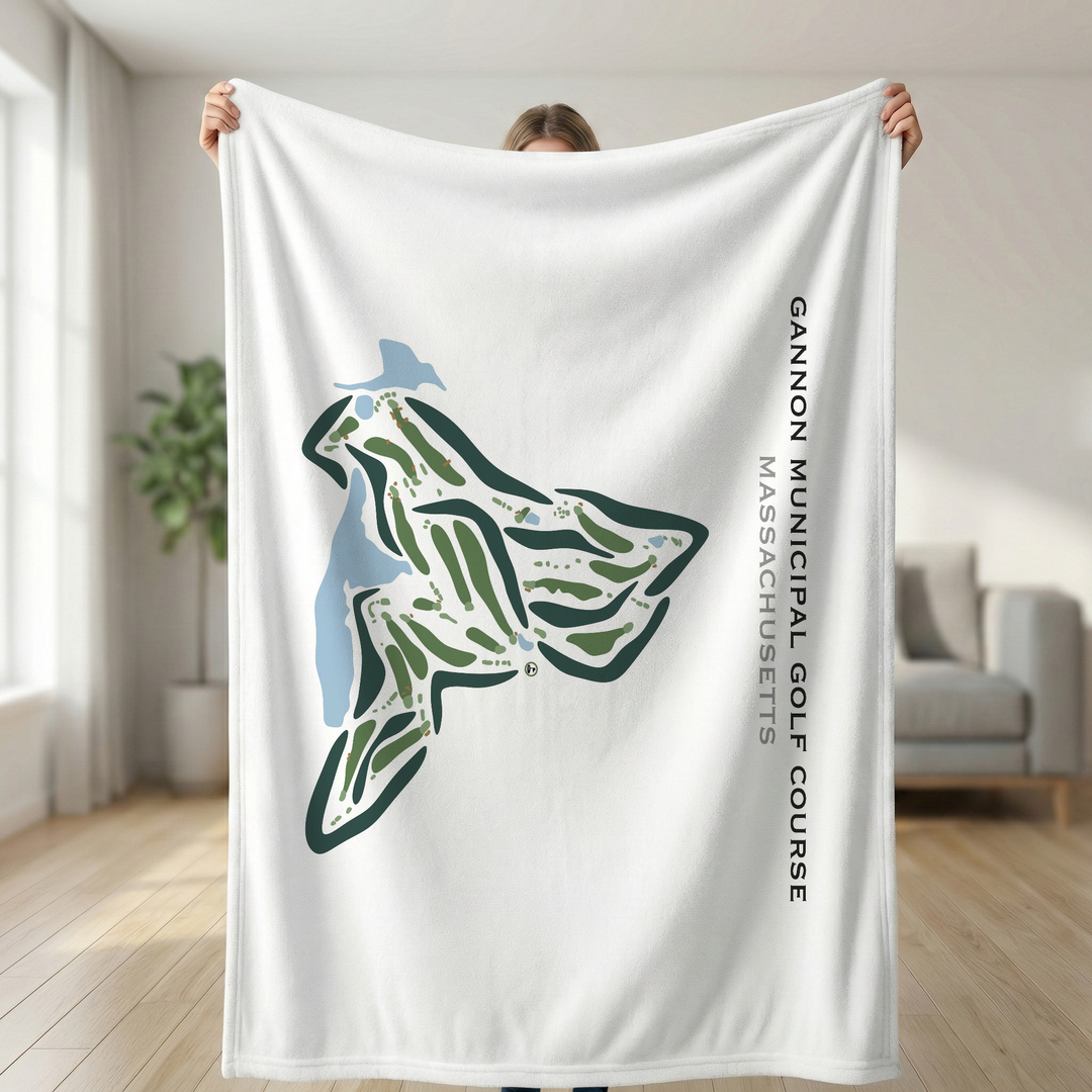 Gannon Municipal Golf Course, Massachusetts - Printed Golf Courses