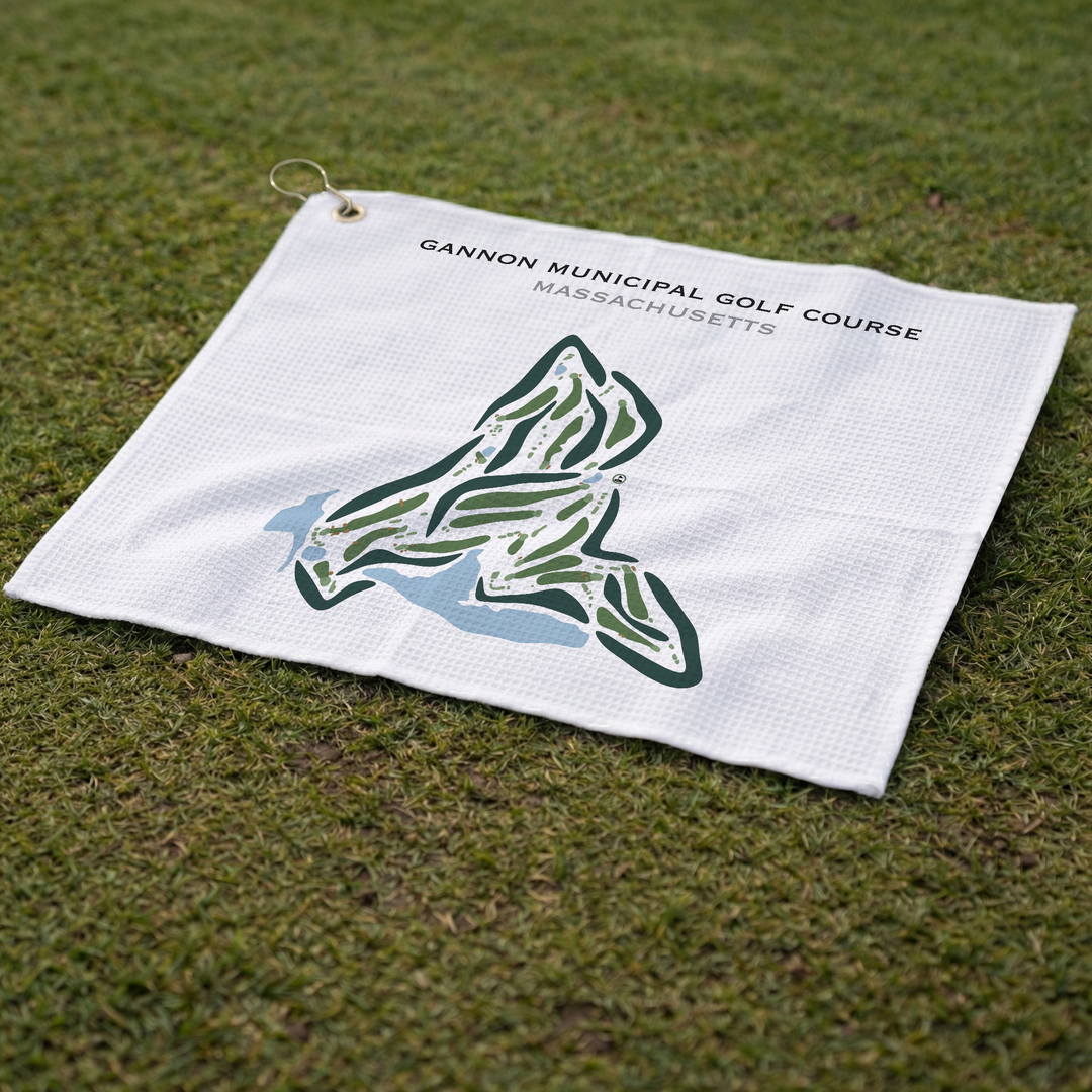 Gannon Municipal Golf Course, Massachusetts - Printed Golf Courses