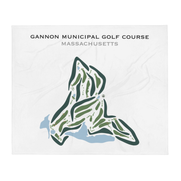 Gannon Municipal Golf Course, Massachusetts - Printed Golf Courses