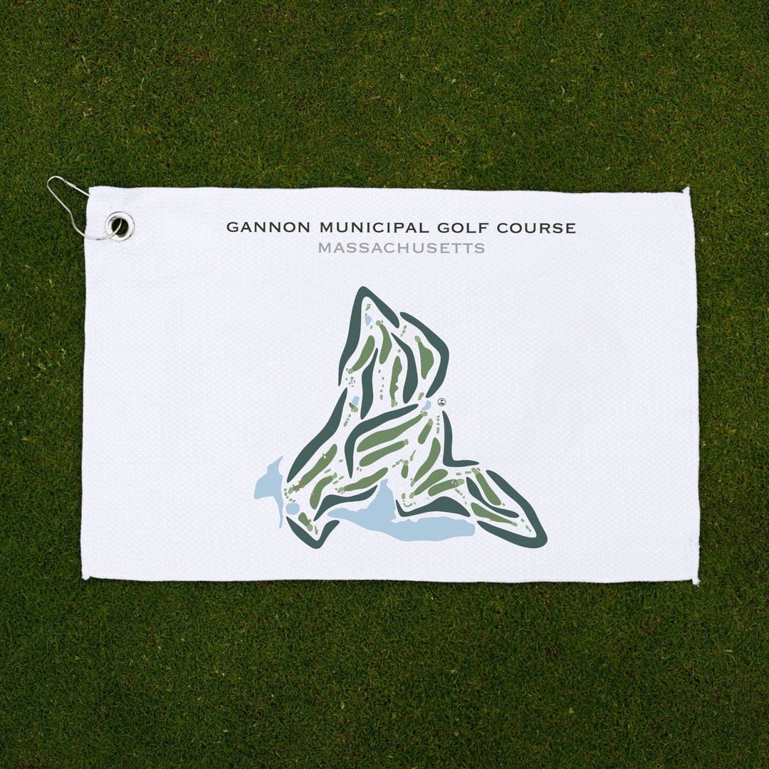 Gannon Municipal Golf Course, Massachusetts - Printed Golf Courses