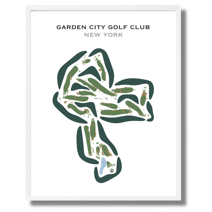 Garden City Golf Club, New York - Printed Golf Courses