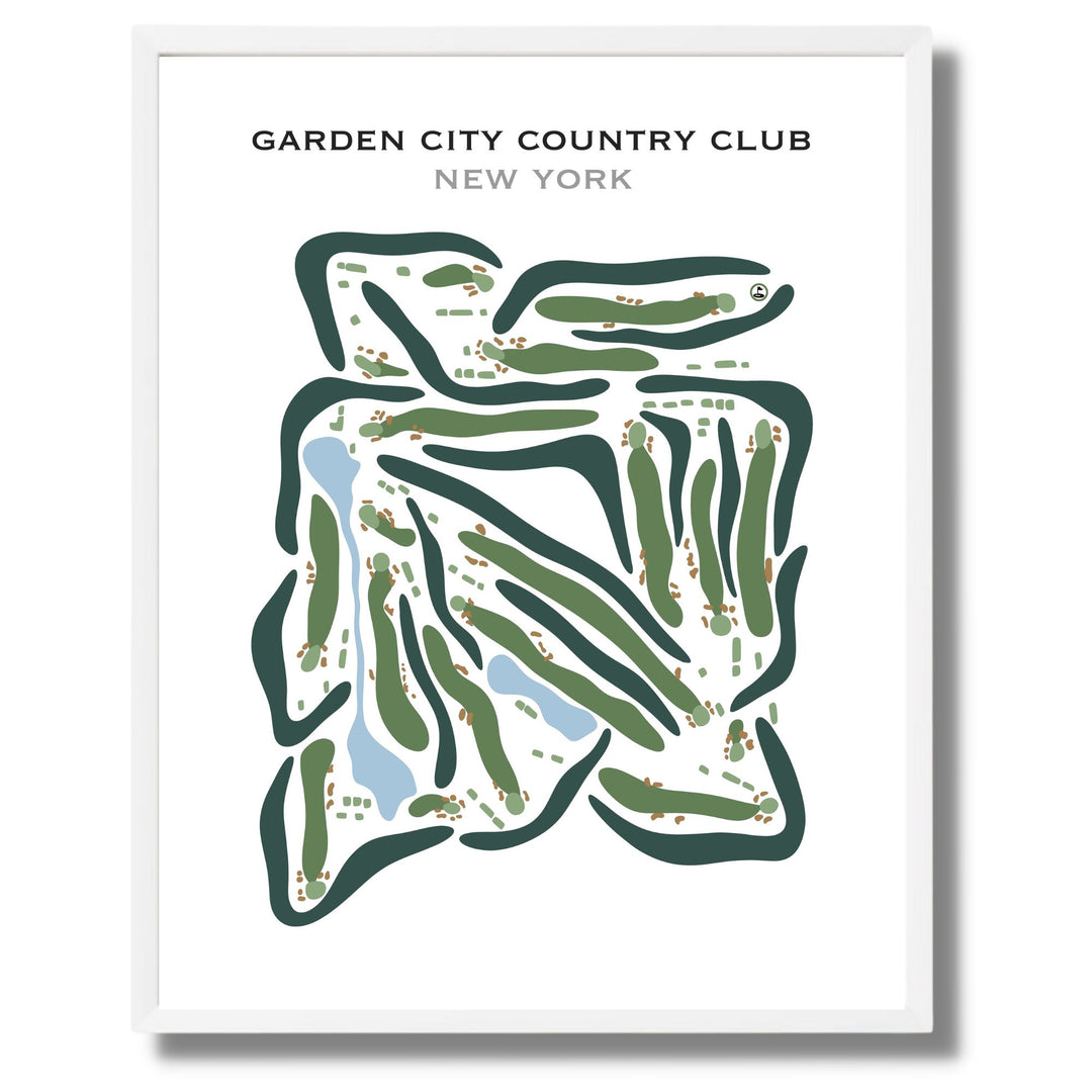 Garden City Country Club, New York - Printed Golf Courses