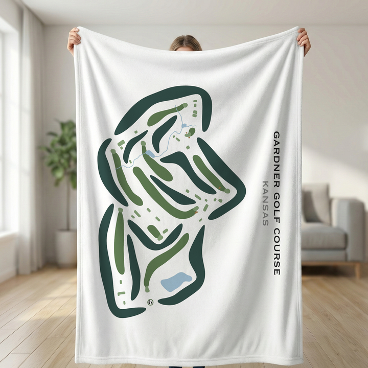 Gardner Golf Course, Kansas - Printed Golf Courses