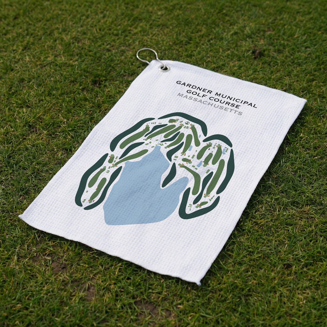 Gardner Municipal Golf Course, Massachusetts - Printed Golf Courses