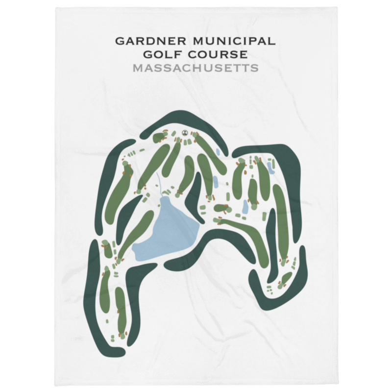 Gardner Municipal Golf Course, Massachusetts - Printed Golf Courses