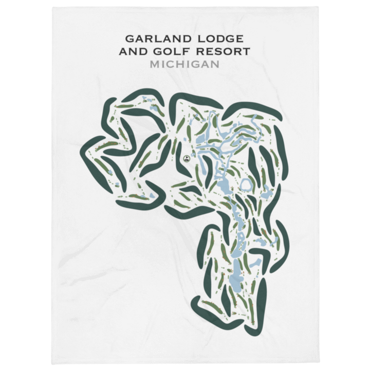 Garland Lodge & Golf Resort, Michigan - Printed Golf Courses