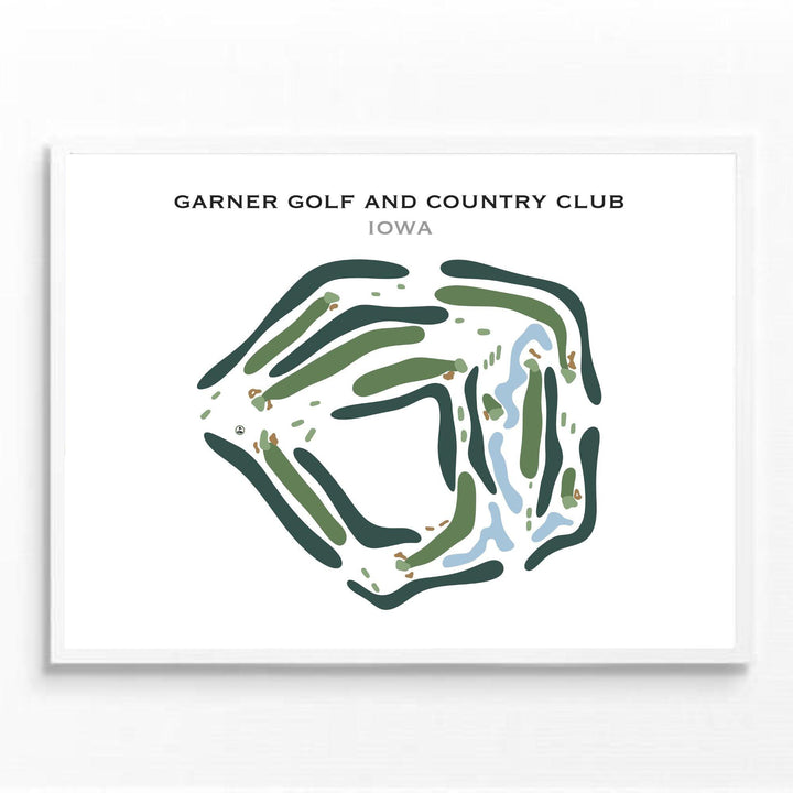 Garner Golf and Country Club, Iowa - Golf Course Prints