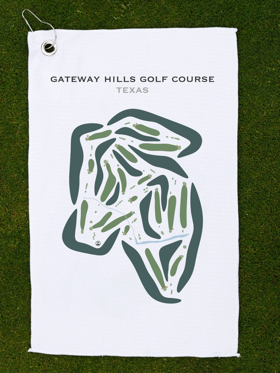 Gateway Hills Golf Course, Texas - Printed Golf Courses