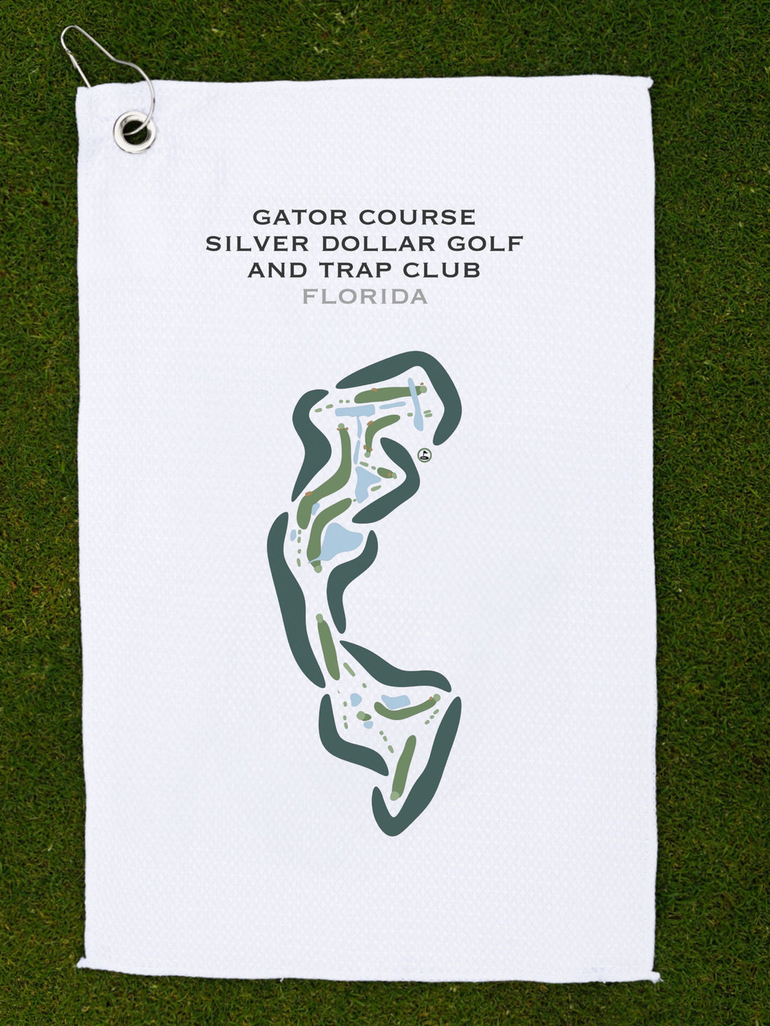 Gator Course at Silver Dollar Golf & Trap Club, Florida - Printed Golf Courses