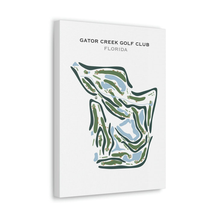 Gator Creek Golf Club, Florida - Printed Golf Courses - Golf Course Prints