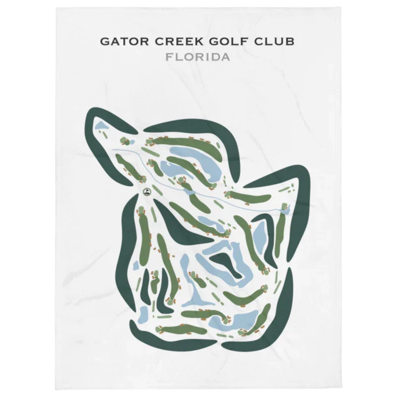 Gator Creek Golf Club, Florida - Printed Golf Courses