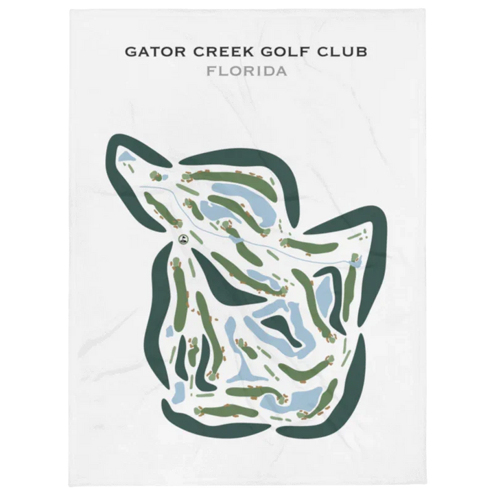 Gator Creek Golf Club, Florida - Printed Golf Courses