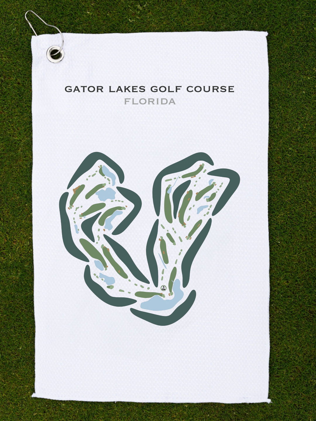 Gator Lakes Golf Course, Florida - Printed Golf Courses
