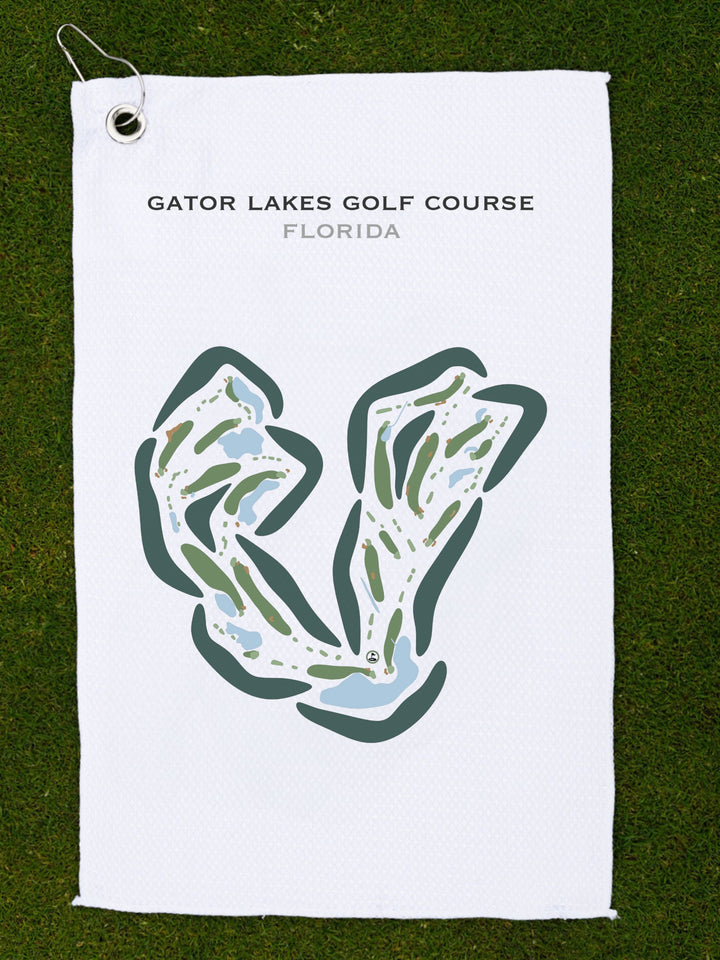 Gator Lakes Golf Course, Florida - Printed Golf Courses