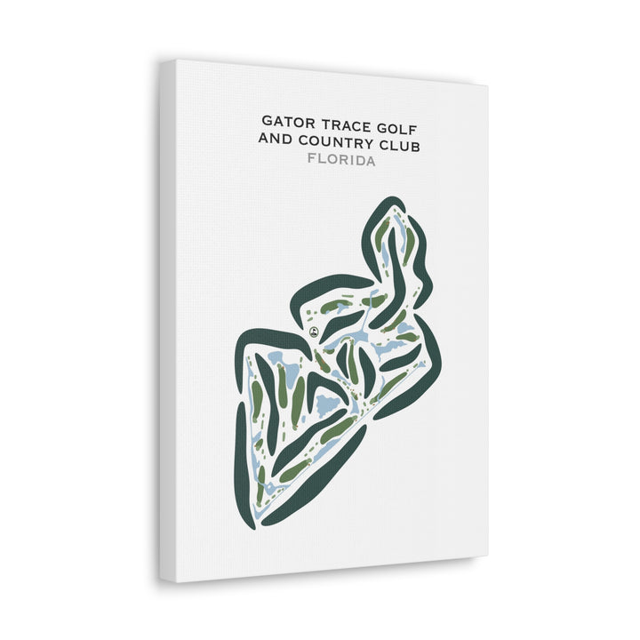 Gator Trace Golf & Country Club, Florida - Printed Golf Courses