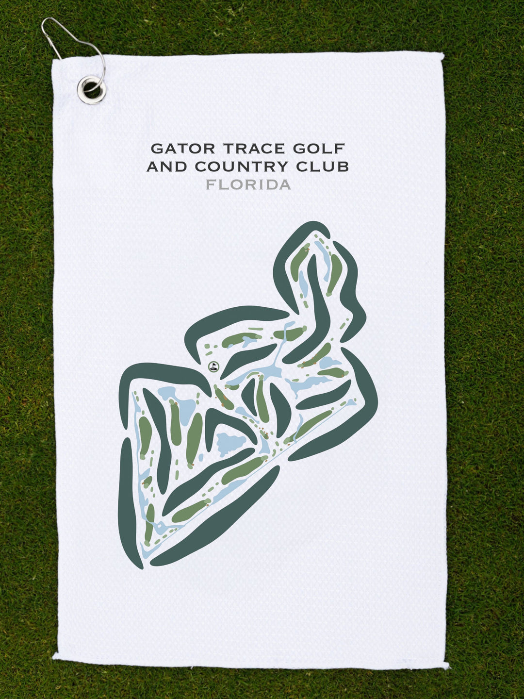 Gator Trace Golf & Country Club, Florida - Printed Golf Courses