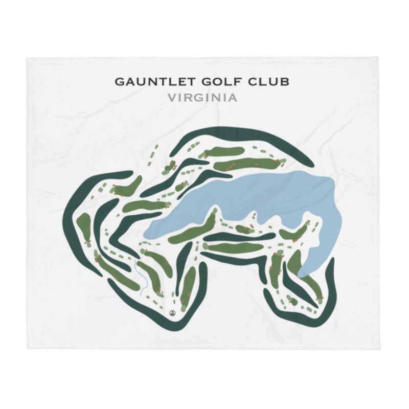 Gauntlet Golf Club, Virginia - Printed Golf Courses