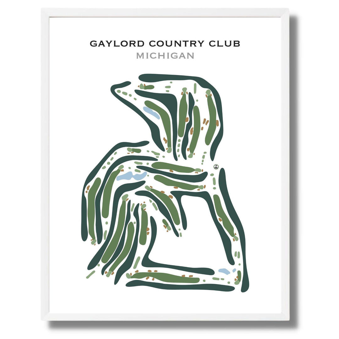 Gaylord Country Club, Michigan - Golf Course Prints