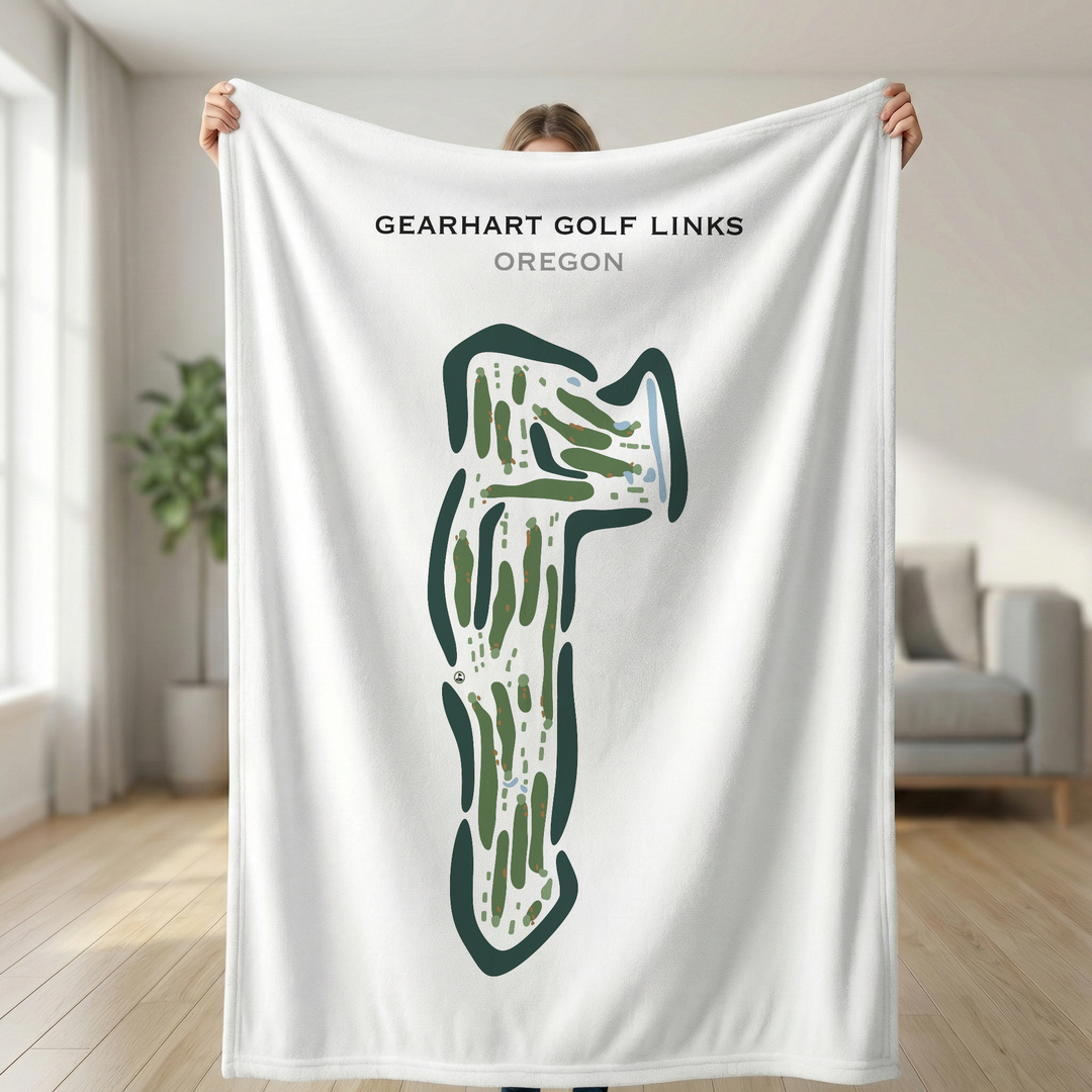 Gearhart Golf Links, Oregon - Printed Golf Courses