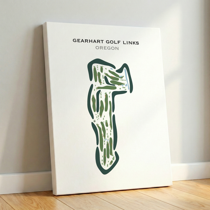 Gearhart Golf Links, Oregon - Printed Golf Courses
