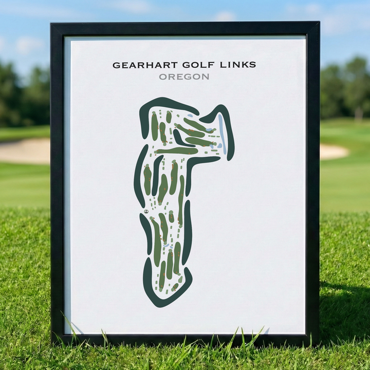 Gearhart Golf Links, Oregon - Printed Golf Courses