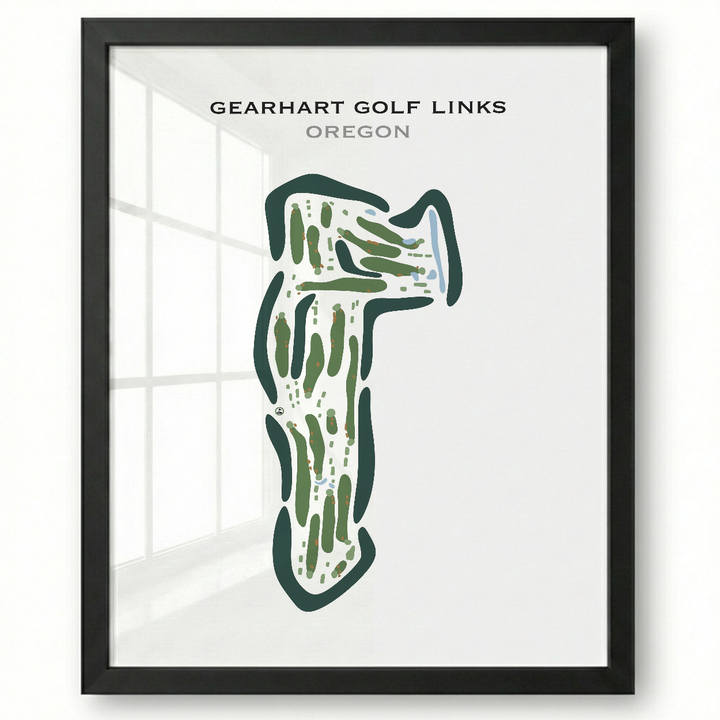 Gearhart Golf Links, Oregon - Printed Golf Courses